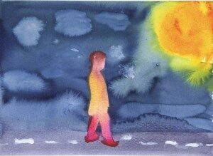 Rita Winkler Painting: Road to Recovery